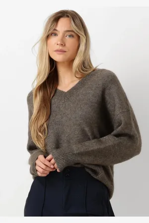 Second Female Dames Truien & Vesten Brook Knit Loose V-neck - - Maat XL