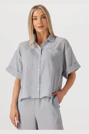 MSCH Dames Blouses Mschkinley 2 4 Shirt Stp - - Maat XS/S