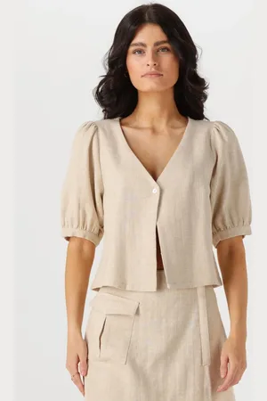 ANOTHER LABEL Dames Blouses Kiek Shirt - - Maat XL
