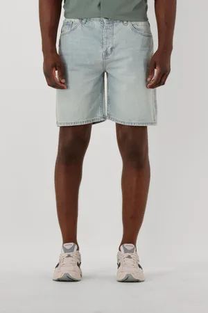 Pure Path Heren Jeans The Owen Regular Fit Denim Shorts - - Maat 28