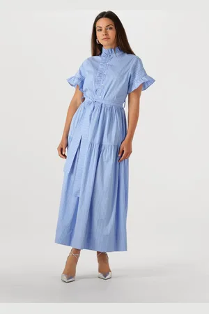 Neo Noir Dames Jurken Nellie Stripe Dress - - Maat 34