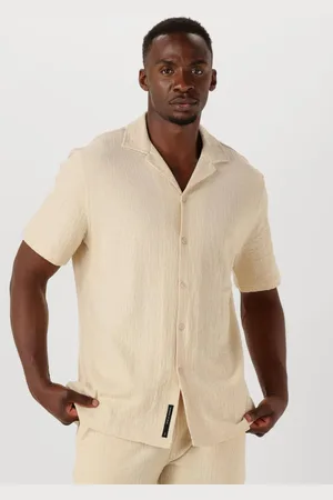 Butcher of Blue Heren Overhemden Ripley Structure Shirt - - Maat XL