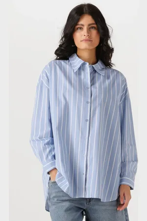 My Essential Wardrobe Dames Tops & T-shirts Kionamw Boxy Shirt - - Maat 34