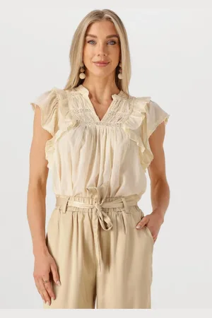 Neo Noir Dames Blouses Jayla S Voile Top - - Maat 34