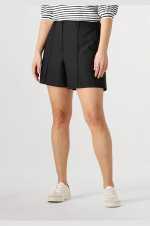 Jansen Amsterdam Dames Broeken Mylena Short Wtq 441 Bandpleat - - Maat 34