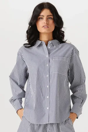 ANOTHER LABEL Dames Blouses Kyara Shirt - - Maat XL