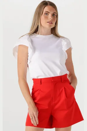 Jansen Amsterdam Dames Tops & T-shirts Felipa Shirt Co 129 - - Maat XL