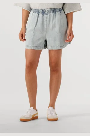 Catwalk Junkie Dames Broeken Pull On Denim Short - - Maat 34