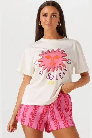 Harper & Yve Dames Tops & T-shirts Lesoleil-ss - - Maat XL