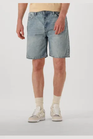 Pure Path Heren Jeans The Owen Regular Fit Denim Shorts - - Maat 28