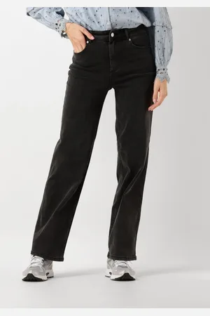 Y.A.S Dames Jeans Yasdolma Hw Jeans Dark Grey - - Maat 26