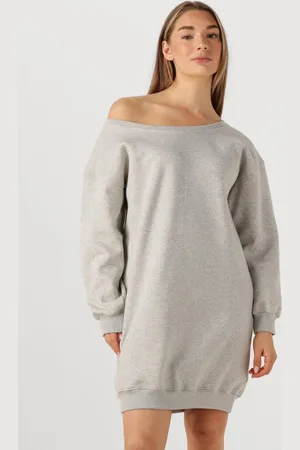 ANOTHER LABEL Dames Jurken Livy Sweat Dress - - Maat XL