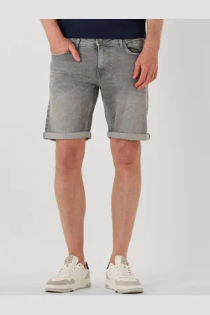 Pure Path Heren Jeans The Steve Skinny Fit Denim Shorts - - Maat 28