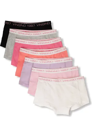 Vingino Meisjes Nachtkleding Girls Boxer 7 Pack - - Maat 110/116