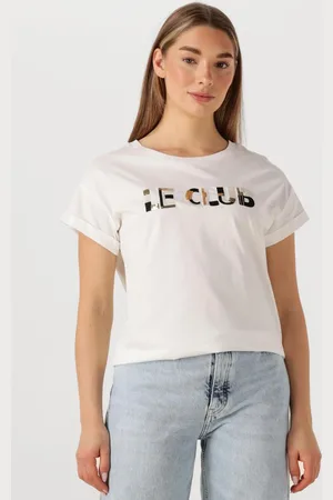 NUKUS Dames Tops & T-shirts Femke Shirt Le Club - - Maat XL