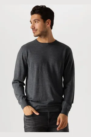 Profuomo Heren Truien & Vesten Pullover Crewneck - - Maat S
