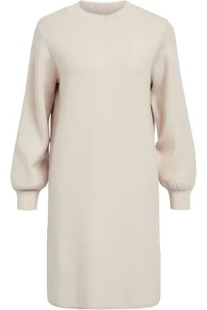 Object Longsleeve Gebreide Jurk