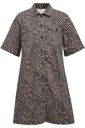 Object Luipaardprint Mini Jurk