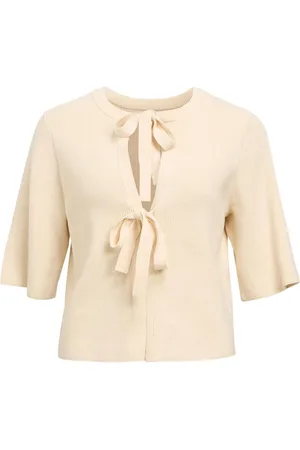 Object Korte Mouwen Gebreid Vest