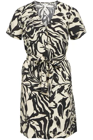 Object V-hals Mini Jurk