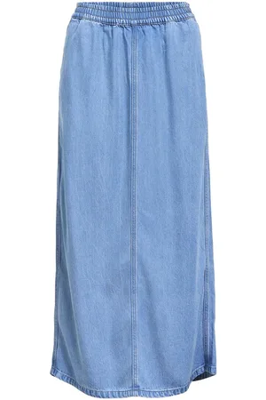 Object Denim Maxi Rok
