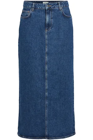 Object Denim Maxi Rok