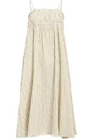 Object Gestreept Midi Jurk