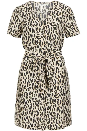 Object V-hals Mini Jurk