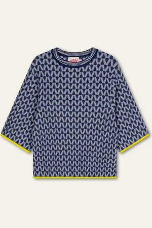 Oilily Kinergy short sleeves knitted top