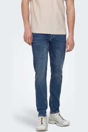 Only & Sons Onswarp Low Rise Skinny Fit Jeans