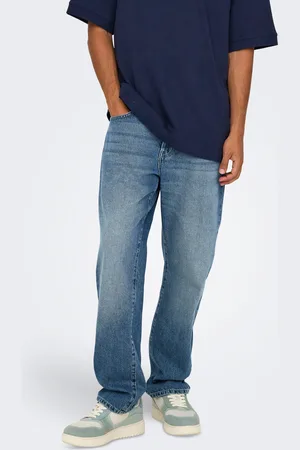 Only & Sons Onsedge Mid Waist Straight Fit Jeans