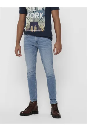 Only & Sons Onswarp Regular Rise Skinny Fit Jeans