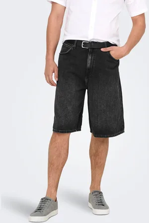Only & Sons Onscarl Mid Rise Baggy Fit Shorts