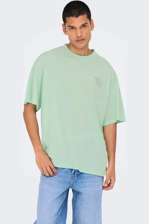 Only & Sons Oversized Fit O-hals Box Mouwen T-shirts