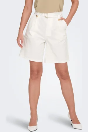 ONLY Onlcath High Waist Regular Fit Stad Shorts
