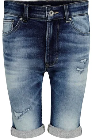 ONLY Kobmatt Skinny Fit Denim Shorts