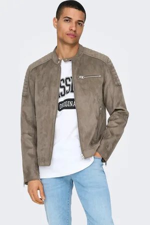 Only & Sons Onsgus Jas Van Synthetisch Leer