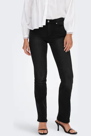 ONLY Onlwauw High Waist Flared Fit Jeans