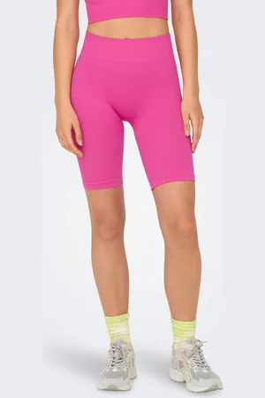 ONLY Onpjaia High Waist Slim Fit Stad Shorts
