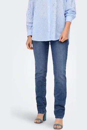 ONLY Onlsui Mid Rise Slim Fit Jeans