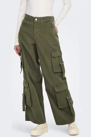 ONLY Onlmalfy Wide Leg Fit Cargo Broek