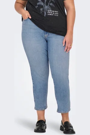 ONLY Caremilystretch High Waist Straight Fit Jeans