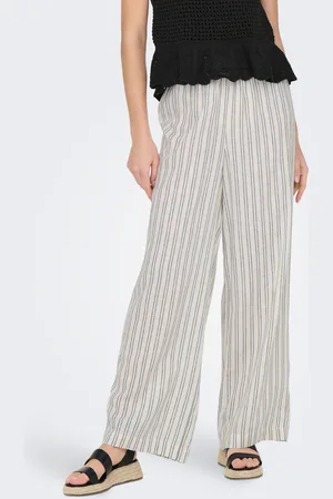 ONLY Onltokyo Straight Fit Broek Met Wijde Pijpen