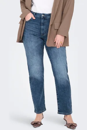 ONLY Carwillow High Waist Straight Fit Jeans