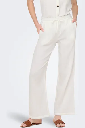 ONLY Jdytheis Wide Leg Fit Broek Met Wijde Pijpen