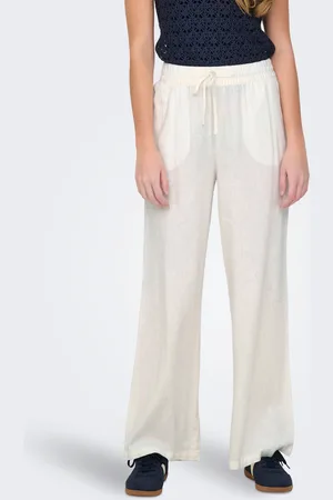 ONLY Jdysay Loose Fit Broek Met Wijde Pijpen