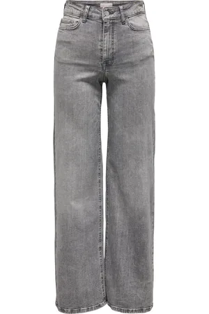 ONLY Jdyfelina-fina High Waist Wide Leg Fit Jeans