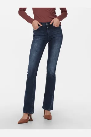ONLY Onlblush Mid Waist Flared Fit Jeans