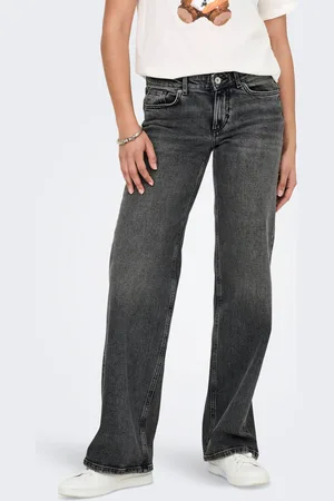 ONLY Onljuicy Low Waist Wide Leg Fit Jeans