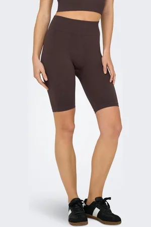 ONLY Onpjaia High Waist Slim Fit Stad Shorts
